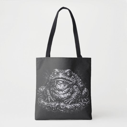 Beschworenes Krötensiegel von BurnsInHell Tasche (Vorderseite)