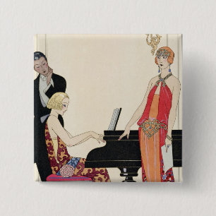 Beschwörung, Illustration für 'Gazette du Bon To Button