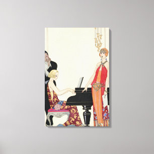 Beschwörung, Illustration für 'Gazette du Bon To Leinwanddruck