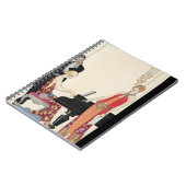 Beschwörung, Illustration für 'Gazette du Bon Ton' Notizblock (Linke Seite)