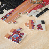 Beschwörung, Illustration für 'Gazette du Bon Ton' Puzzle (Seite)