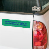 Beschwörungsformel Autoaufkleber (Auf Lkw)