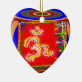 BESCHWÖRUNGSFORMEL Shakti: Keramik Ornament (Rechts)