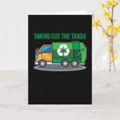 Beseitigung der Abfallwirtschaft Karte (Gelbe Blume)