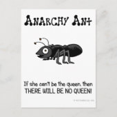 Beseitigung der Autorität Postkarte (Vorderseite)