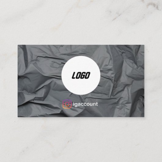 Beseitigung der grauen Junke Visitenkarte (Rückseite)