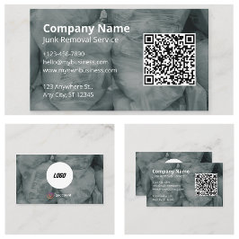 Beseitigung von Bauschutt Visitenkarte