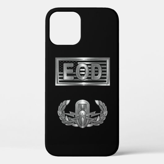Beseitigung von Explosivstoffen (EOD) & USA-Flagg Case-Mate iPhone Hülle (Rückseite)