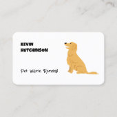 Beseitigung von Hausmüll Visitenkarte (Vorderseite)