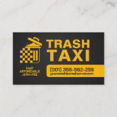 Beseitigung von Junk und Hauling Visitenkarte (Vorderseite)