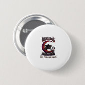 Besen Amateure Sensenmann Motorrad Halloween R Button (Vorne & Hinten)