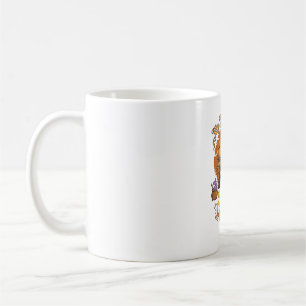 Besen Brach Koch Halloween Spukhaus Kessel Kaffeetasse