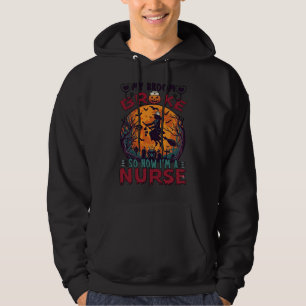 Besen Brach Krankenschwester Halloween Hexe Vollmo Hoodie