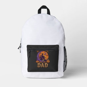 Besen Brach Papa Halloween Spukhaus Schnurrbart P Bedruckter Rucksack