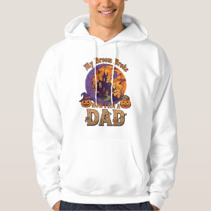 Besen Brach Papa Halloween Spukhaus Schnurrbart P Hoodie
