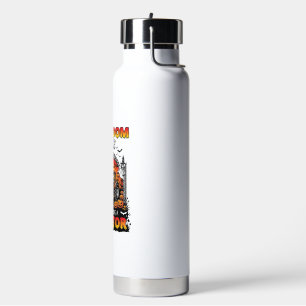 Besen brach Traktor Halloween Hexe Geister_1 Trinkflasche