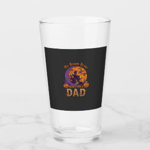 Besen brach Vaters Halloween Spukhaus Schnurrbart  Glas