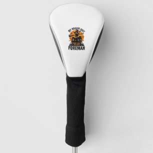 Besen brach Vorarbeiter Hexencrew Halloween-Design Golf Headcover