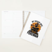 Besen brach Vorarbeiter Hexencrew Halloween-Design Planer (Anzeige)
