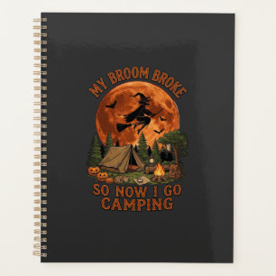 Besen kaputt Halloween Hexe Camping Zelt Lagerfeue Planer