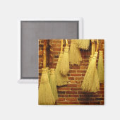 Besen Magnet (Vorderseite/Rückseite)