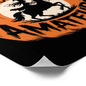 Besen sind für Amateure, die auf dem Pferderücken  Poster (Ecke)