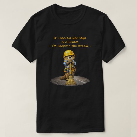 "Besen" T-Shirt (Design vorne)