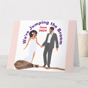 Besensprung Dankeskarte