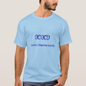 Besessen Compulsing über OCD T-Shirt (Vorderseite)