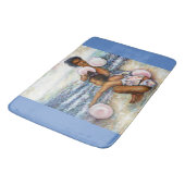 Besessen davon, das Unmögliche zu erobern Badematte (Schrägansicht)