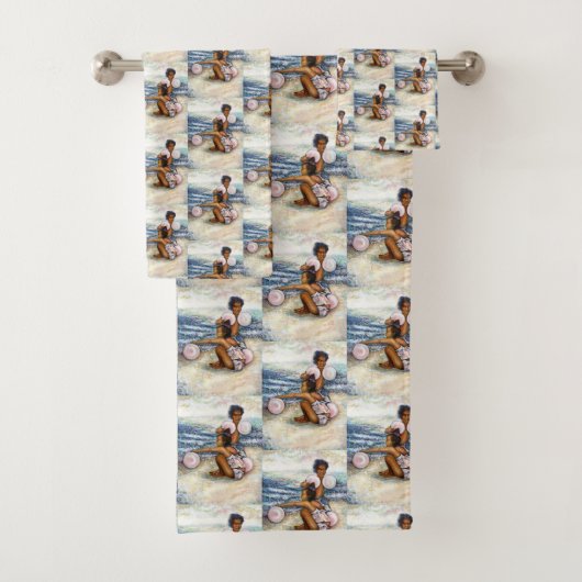 Besessen davon, das Unmögliche zu erobern Badhandtuch Set (Insitu)