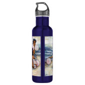 Besessen davon, das Unmögliche zu erobern Edelstahlflasche (Rückseite)