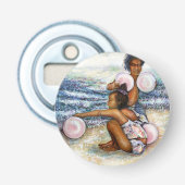 Besessen davon, das Unmögliche zu erobern Flaschenöffner (Vorderseite)