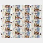 Besessen davon, das Unmögliche zu erobern Fleecedecke (Vorderseite (Horizontal))