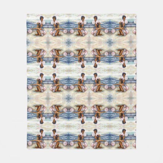 Besessen davon, das Unmögliche zu erobern Fleecedecke (Vorderseite)