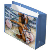 Besessen davon, das Unmögliche zu erobern Große Geschenktüte (Vorderseite Schrägansicht)