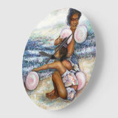 Besessen davon, das Unmögliche zu erobern Große Wanduhr (Winkel)