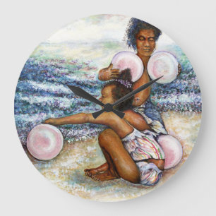 Besessen davon, das Unmögliche zu erobern Große Wanduhr