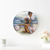 Besessen davon, das Unmögliche zu erobern Große Wanduhr (Zuhause)