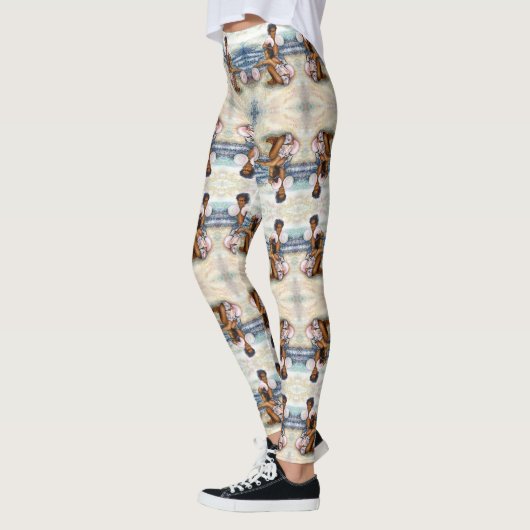 Besessen davon, das Unmögliche zu erobern Leggings (Links)