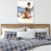 Besessen davon, das Unmögliche zu erobern Leinwanddruck (Insitu (Schlafzimmer))