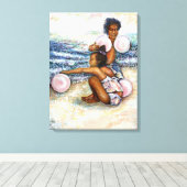 Besessen davon, das Unmögliche zu erobern Leinwanddruck (Insitu (Holzboden))