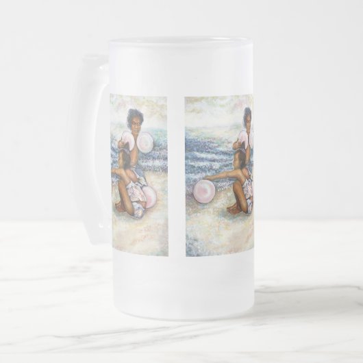 Besessen davon, das Unmögliche zu erobern Mattglas Bierglas (Vorderseite Links)