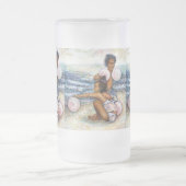 Besessen davon, das Unmögliche zu erobern Mattglas Bierglas (Mittel)