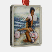 Besessen davon, das Unmögliche zu erobern Ornament Aus Metall (Rechts)