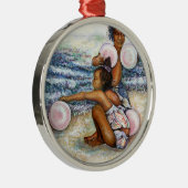 Besessen davon, das Unmögliche zu erobern Ornament Aus Metall (Rechts)