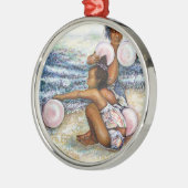 Besessen davon, das Unmögliche zu erobern Ornament Aus Metall (Links)