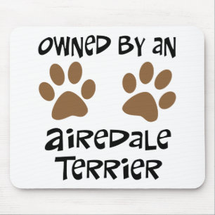 Besessen durch Airedale Terrier Mousepad