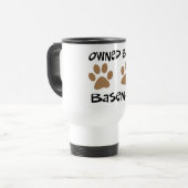 Besessen durch ein Basenji Reisebecher (Vorderseite Links)