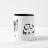 besessen durch ein siamesisches tasse (Zentrum)